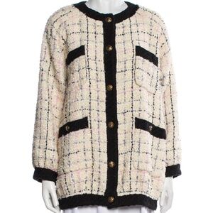 Oversized Tweed Jacket